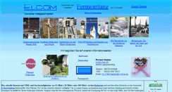 Desktop Screenshot of elcom-stadler.de